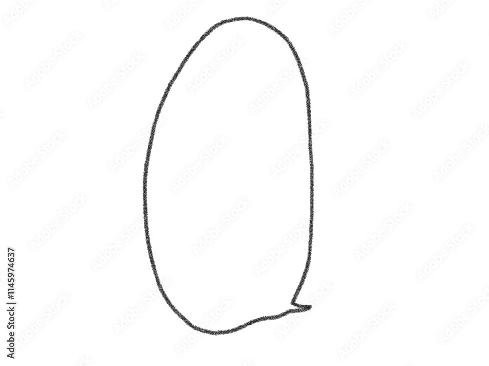 hand drawn illustration of a hand bubble speech hand drawn illustration of a hand bubble speech