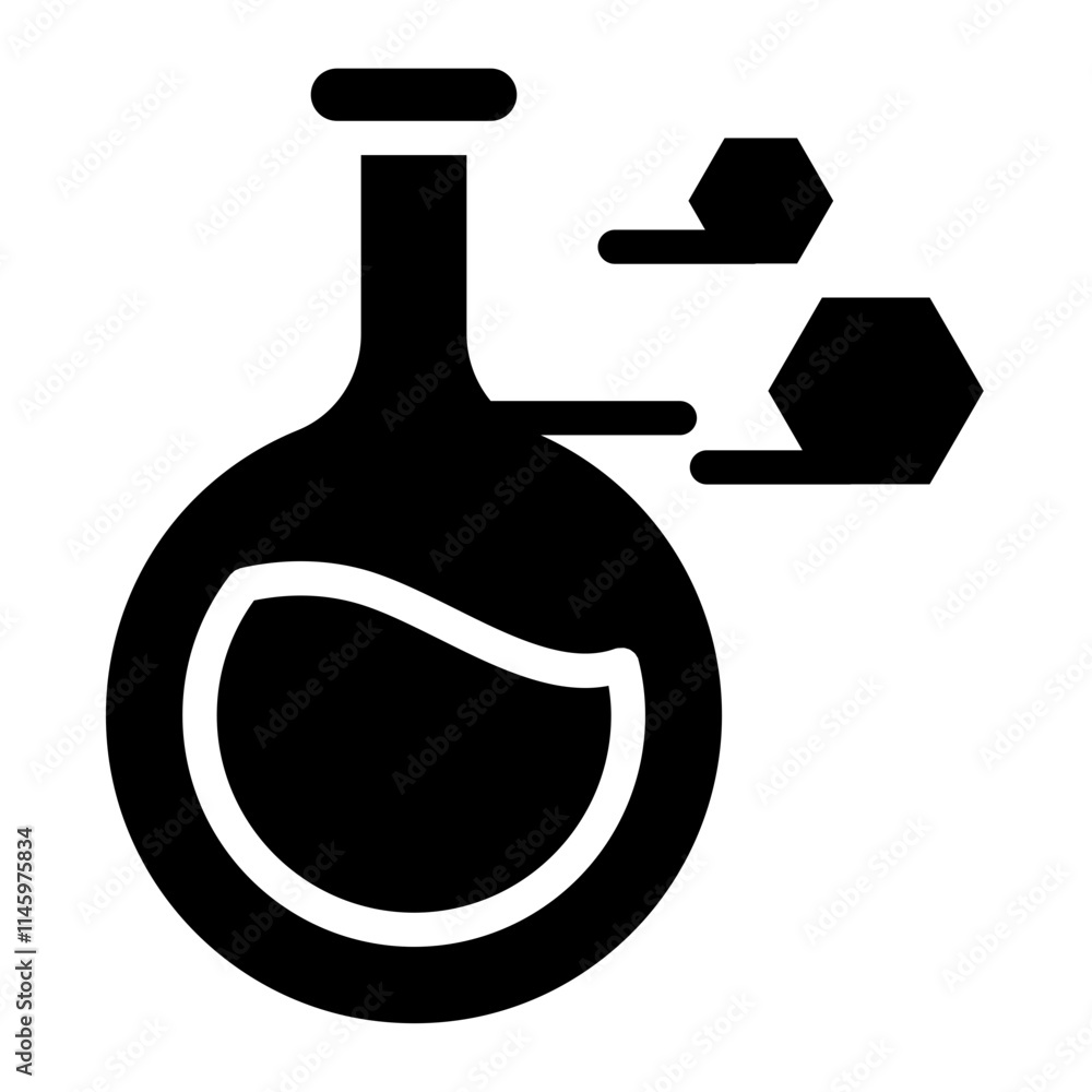 Chemistry Solid Icon
