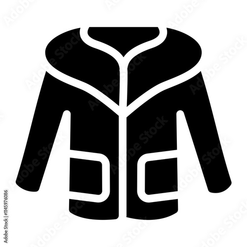 Coat Solid Icon