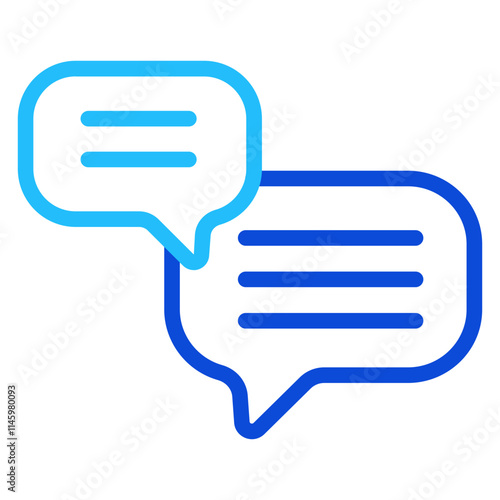 Discussion Duoline Icon