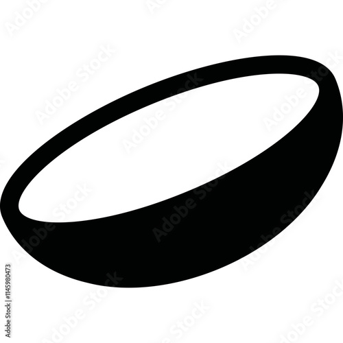 Simple vector icon contact lenses