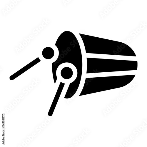 Drum Solid Icon