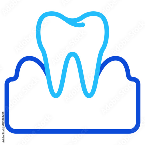 Gum pain Duoline Icon