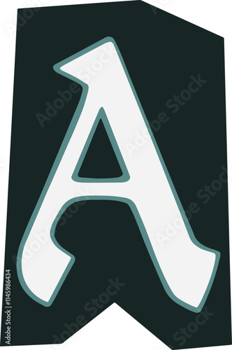 Ransom Note Letter A