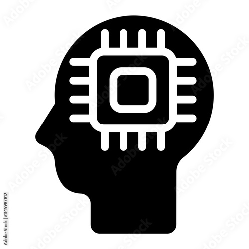 Implantation Solid Icon
