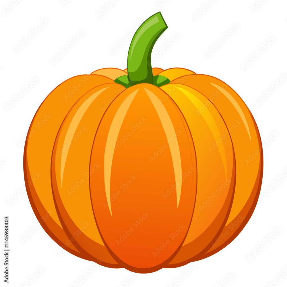 Obraz premium pumpkin isolated on white background