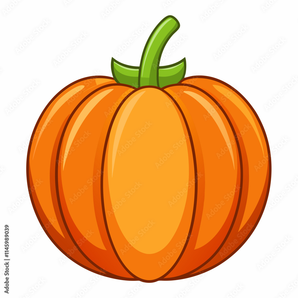 Obraz premium pumpkin isolated on white background