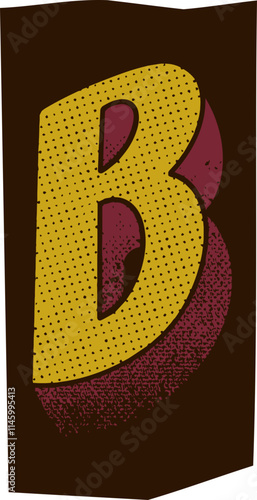 Ransom Note Letter B