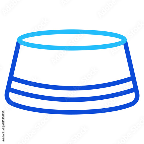Moslem hat Duoline Icon