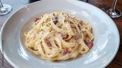 Creamy Carbonara Delight: A...