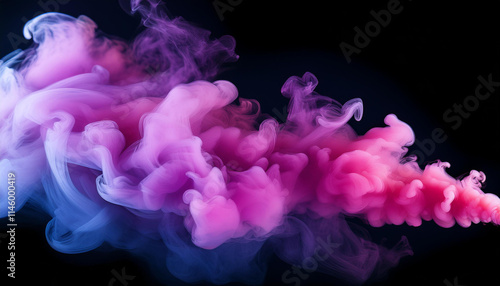 This is a purple and pink smoke or fog overlay to create a special effect on photos and designs