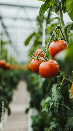 Wallpaper Mural hydroponic tomato cultivation Torontodigital.ca
