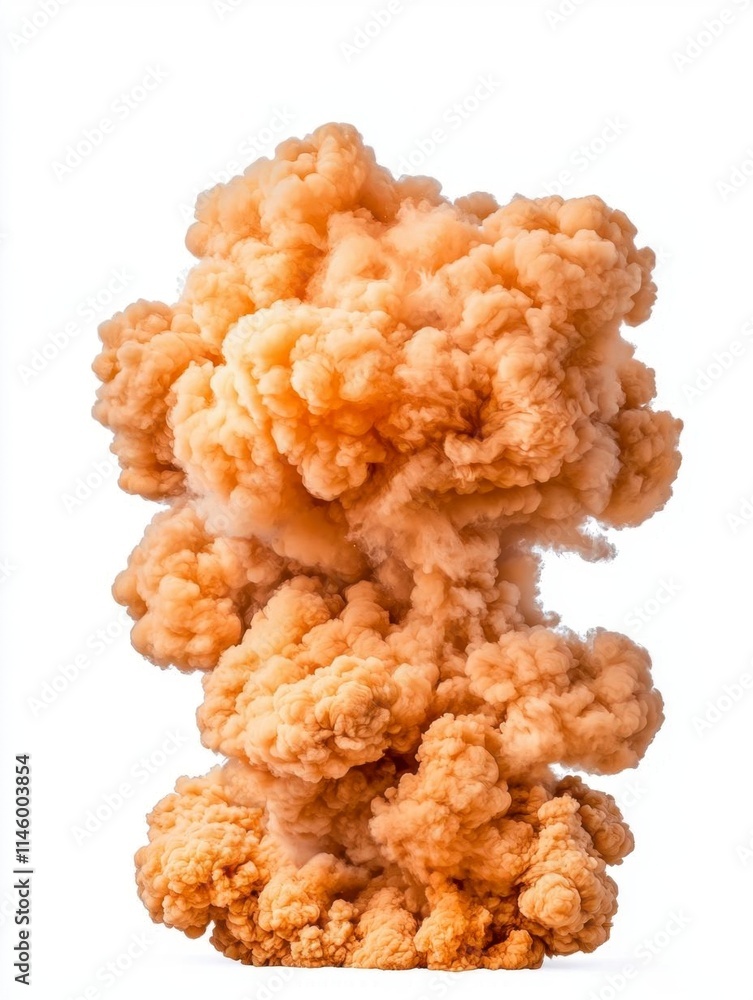 A photostock of abstract red and orange fire explosions frozen mid-motion, isolated on a clean white background, dramatic and bold, High Quality A photostock of abstract red and orange fire explosions frozen mid-motion, isolated on a clean white background, dramatic and bold, High Quality