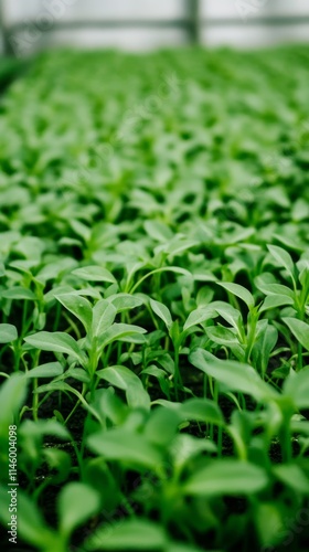 Hydroponic water spinach