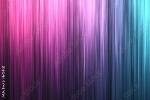A colorful, long, purple, blue, and pink stripe
