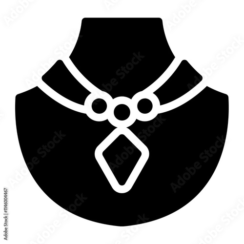 Royal necklaces Solid Icon