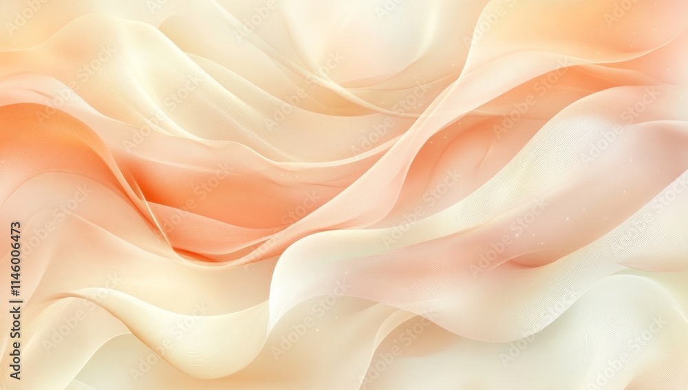 A very long, curvy, orange and white stripe A very long, curvy, orange and white stripe