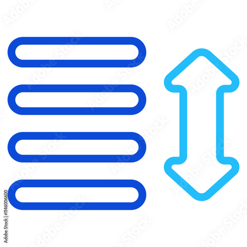 Spacing Duoline Icon
