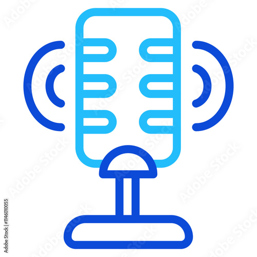 Voice recorder Duoline Icon