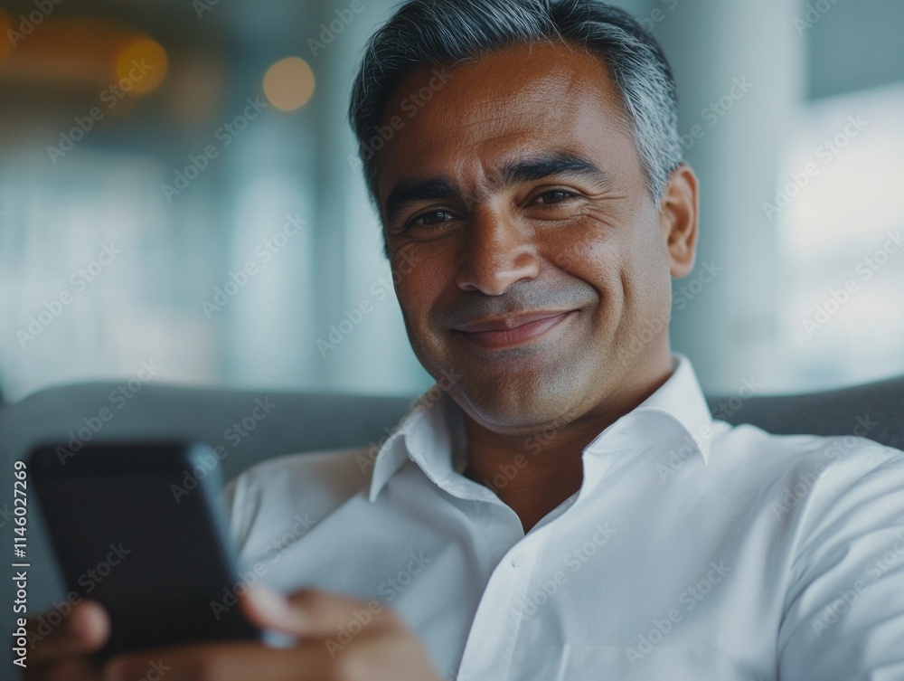 Obraz premium Businessman with a Smile