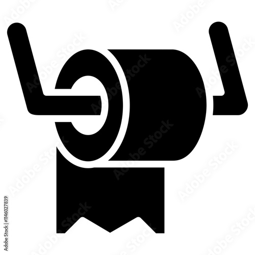 Toilet Paper Icon