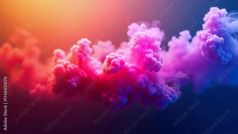 A vibrant and dynamic display of swirling smoke patterns A vibrant and dynamic display of swirling smoke patterns
