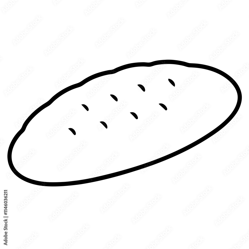illustration of a slice of bread illustration of a slice of bread