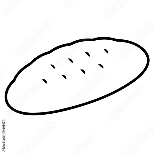 illustration of a slice of bread