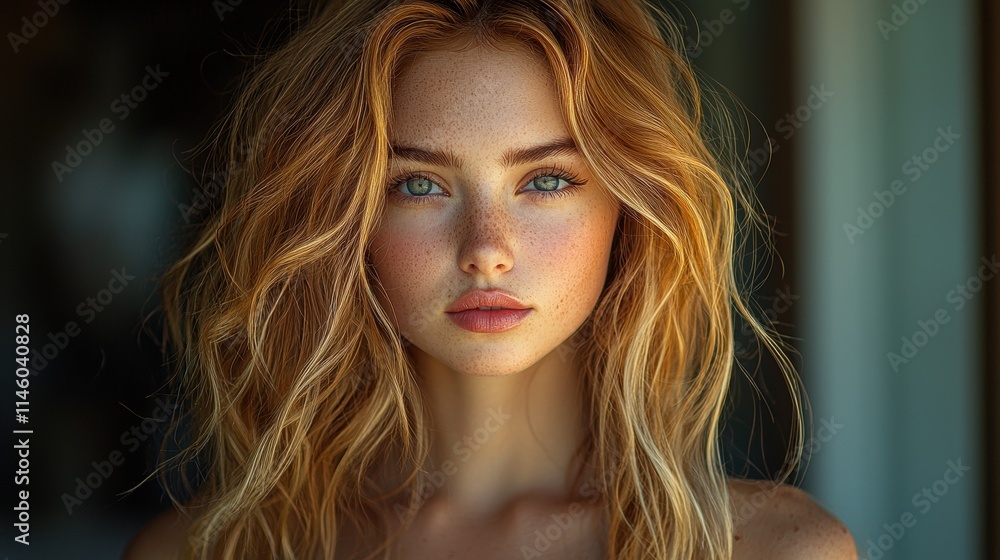 Portrait of a beautiful woman. Portrait of a beautiful woman.