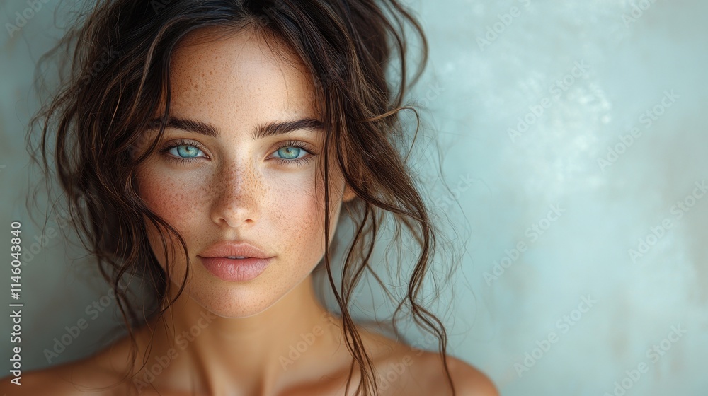 Portrait of a beautiful woman. Portrait of a beautiful woman.