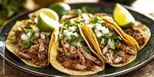 Delicious authentic Mexican barbacoa, coupled with savory carnitas and succulent chicken tacos, creates a flavorful experience that celebrates the rich tradition of authentic Mexican barbacoa.