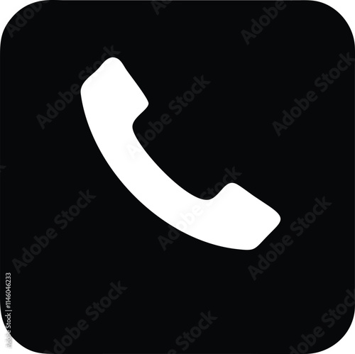 Phone flat icon. Call symbol. phone call sign. Vector