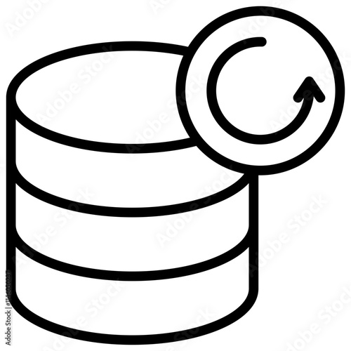 Data recovery icon