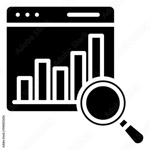 Data research icon
