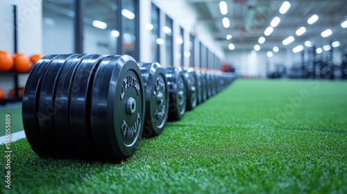 Black Dumbbell