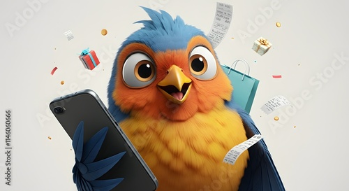 A hyper-realistic, 4K image of a social media post background with a clean, modern design. The background is a solid pure white color, creating a sleek and professional look.