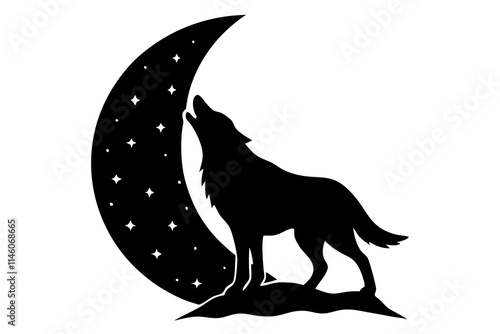 wolf vector illustration