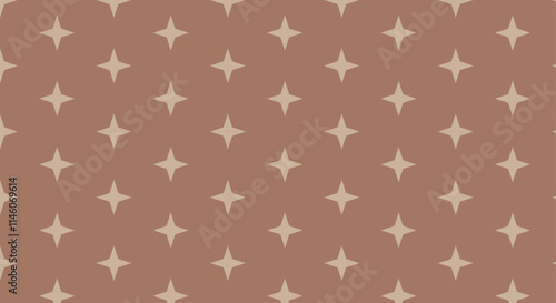 Mocha mousse seamless luxury geometric pattern