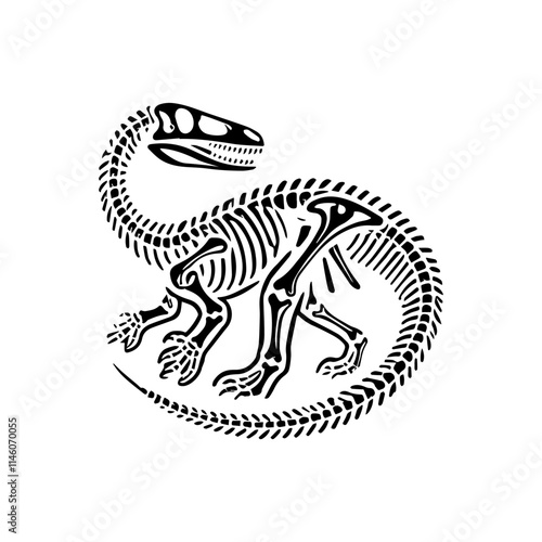  dinosaur skeleton fossil 