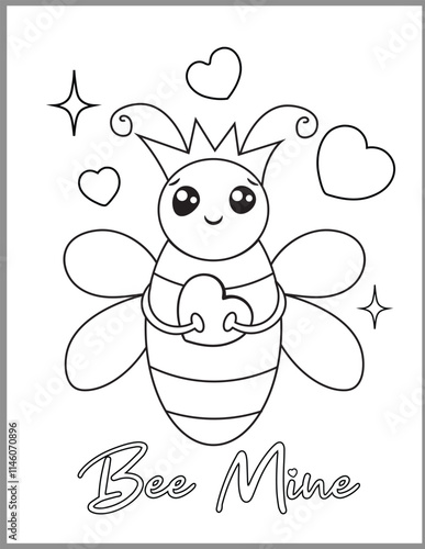 Valentine Coloring Pages