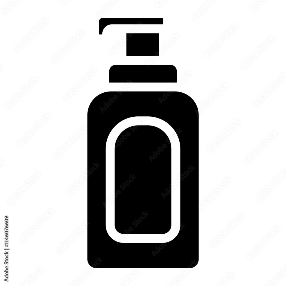 Body lotion Solid Icon