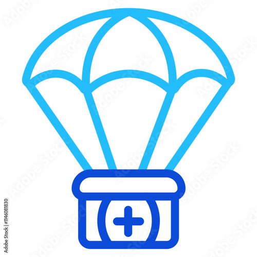 Disaster relief Duoline Icon