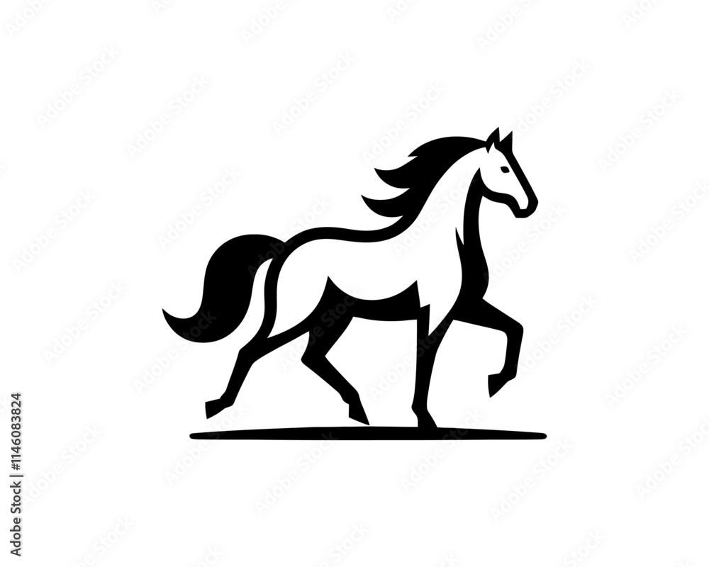 Horse logo design icon symbol vector illustration. Horsepower silhouette logo. Animal logo. Black color horse icon logo vector template. Horse logo design icon symbol vector illustration. Horsepower silhouette logo. Animal logo. Black color horse icon logo vector template.