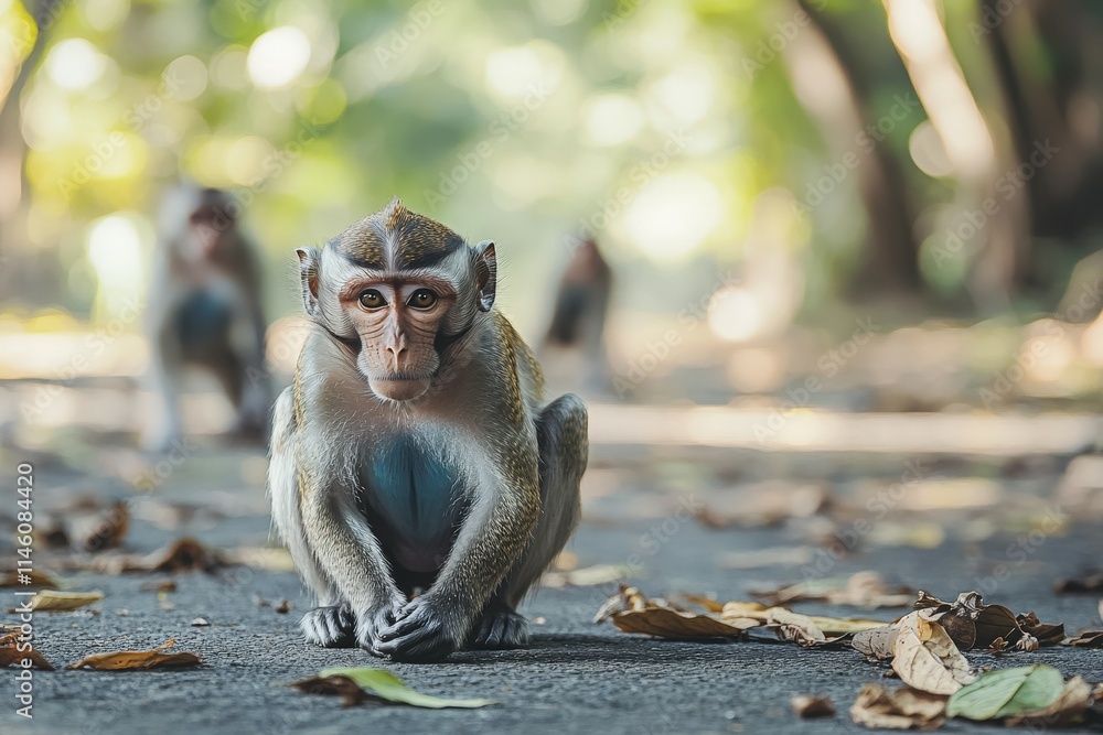 Obraz premium Mono - 5 . Beautiful simple AI generated image