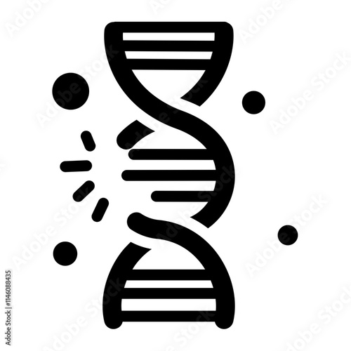 Genetic mutation Solid Icon
