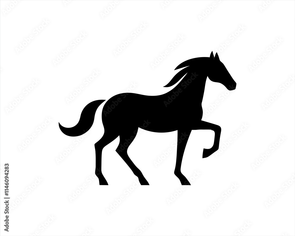 Horse logo design icon symbol vector illustration. Horsepower silhouette logo. Animal logo. Black color horse icon logo vector template. Horse logo design icon symbol vector illustration. Horsepower silhouette logo. Animal logo. Black color horse icon logo vector template.