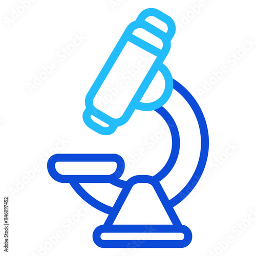 Microscope Duoline Icon