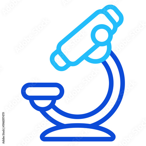 Microscope Duoline Icon