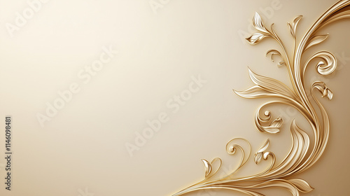Golden Flourish: Elegant Ba...