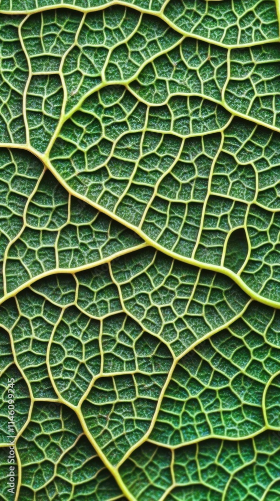 abstract close-up of a green leaf with intricate veins, detailed and vibrant, focus on texture and natural beauty abstract close-up of a green leaf with intricate veins, detailed and vibrant, focus on texture and natural beauty
